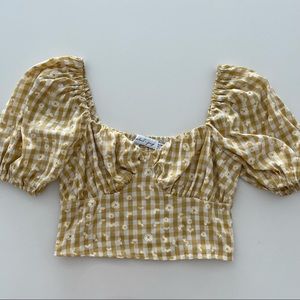 Petal & Pup crop top